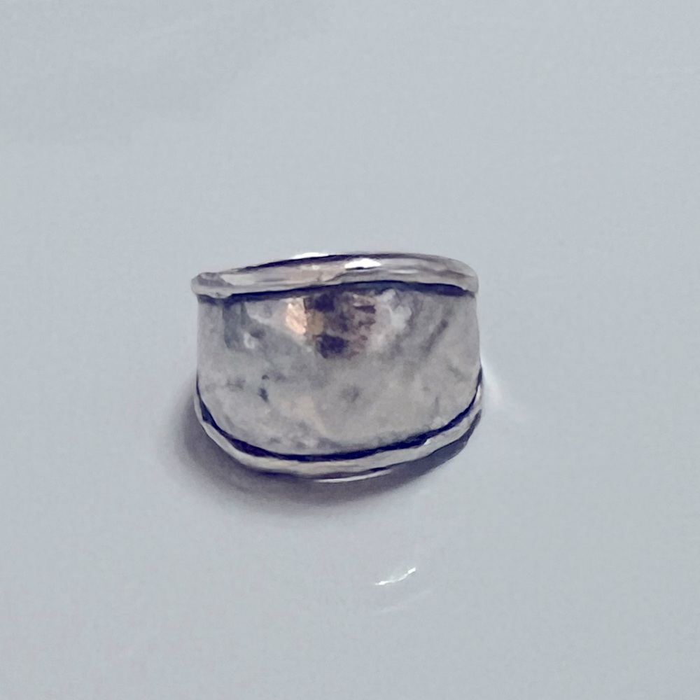 Or Paz Sterling Silver 925 Saddle Ring like new Size 9.5 - Picture 7 of 9